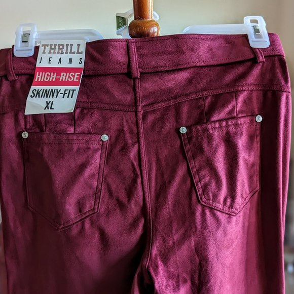 NWT  Thrill Jeans Push Up High Rise Skinny-Fit Pants - Picture 8 of 16